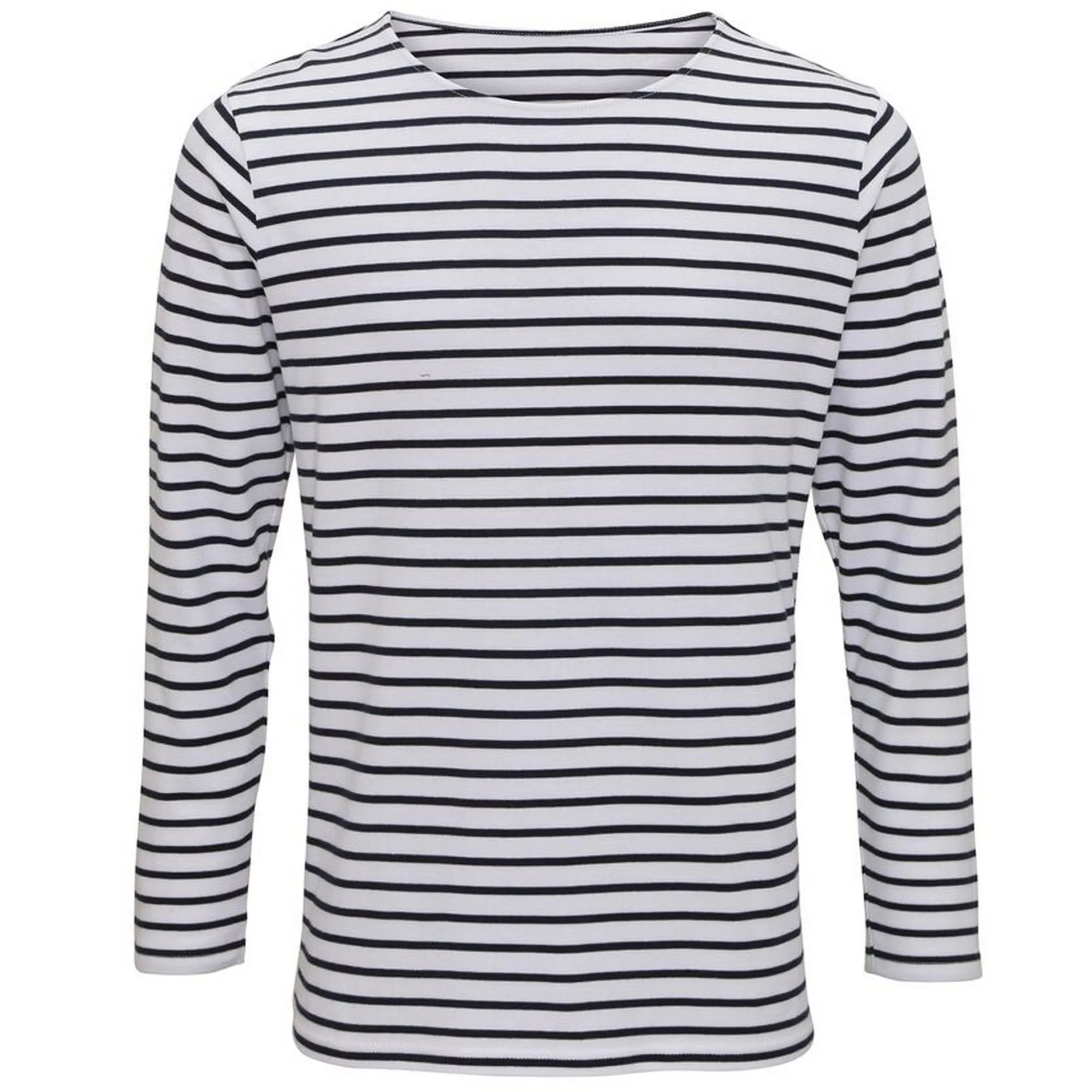 Asquith & Fox Mens Mariniere Coastal Long Sleeve T-Shirt
