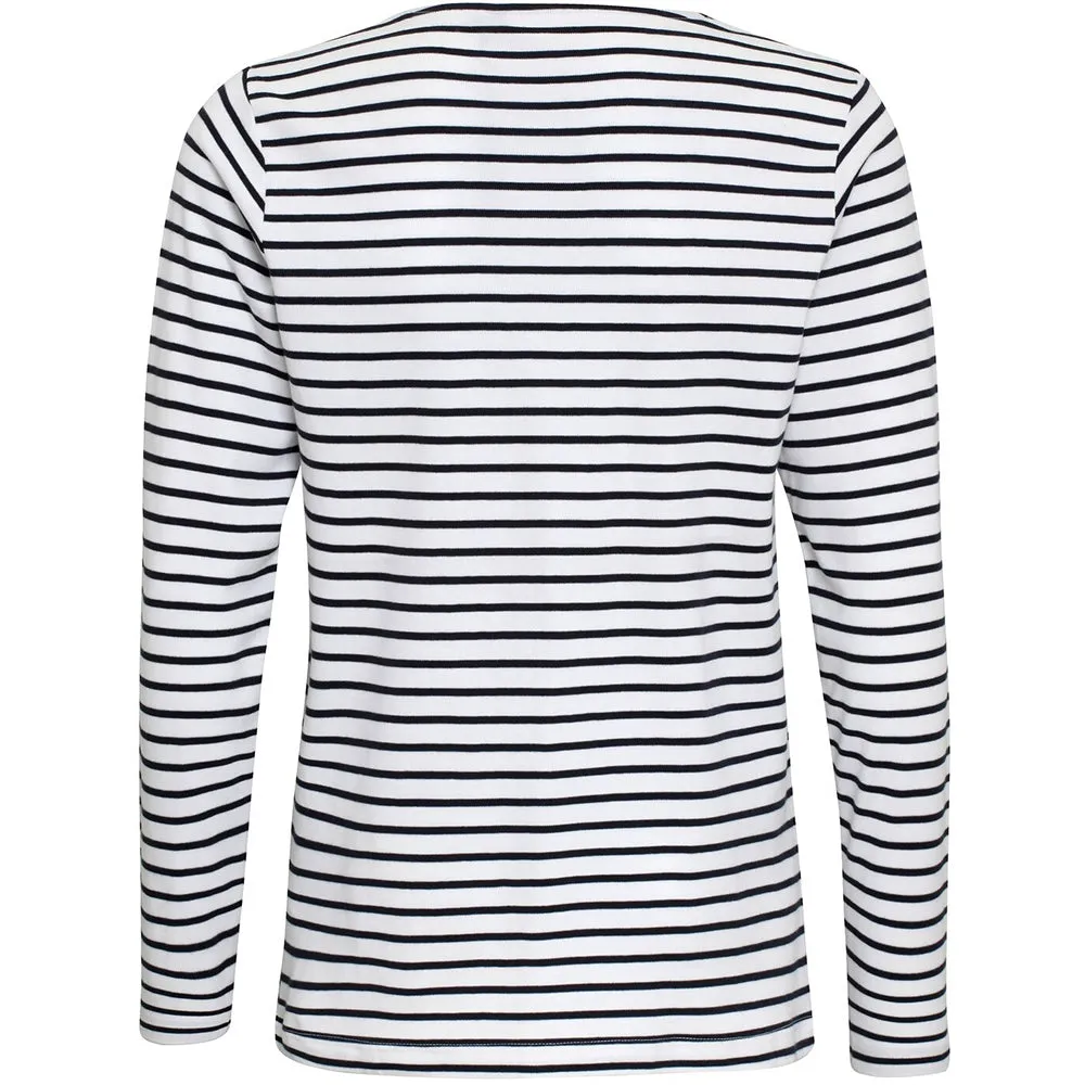 Asquith & Fox Mens Mariniere Coastal Long Sleeve T-Shirt