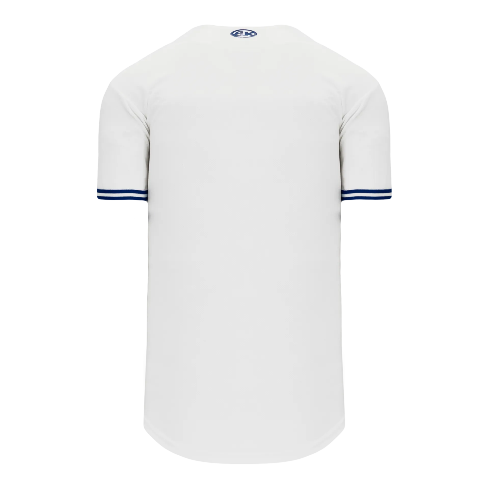 Athletic Knit (AK) BA5500Y-TOR569 Toronto Blue Jays White Youth Full Button Baseball Jersey