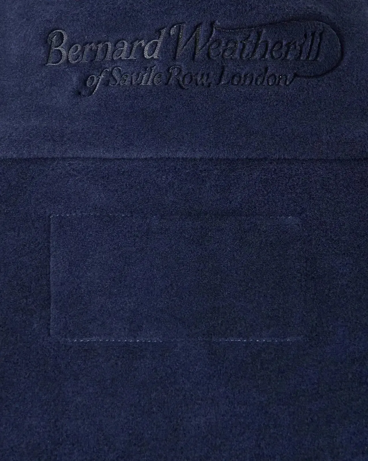 Bernard Weatherill Full Zip Fleece Gilet  Blue