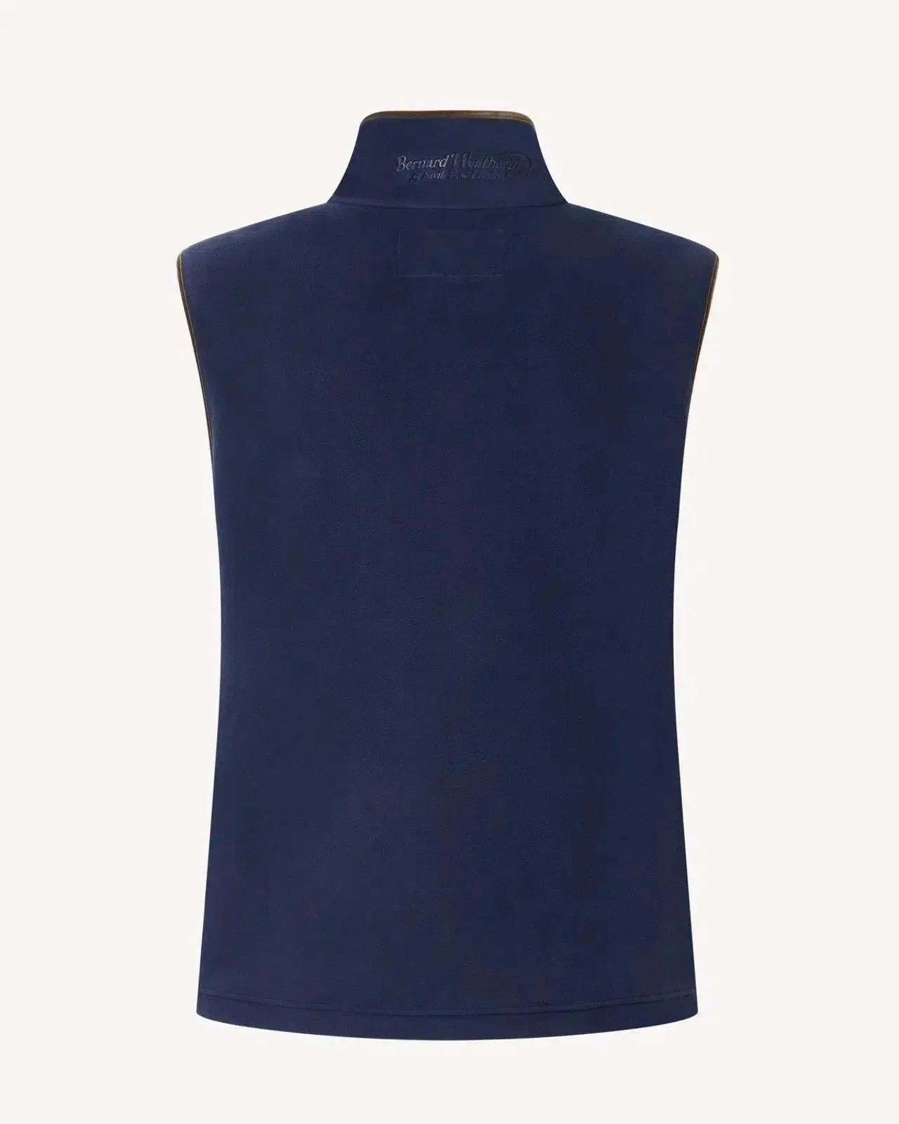 Bernard Weatherill Full Zip Fleece Gilet  Blue