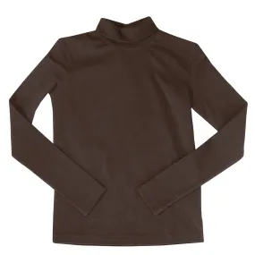 Chocolate basic turtleneck by Kipp