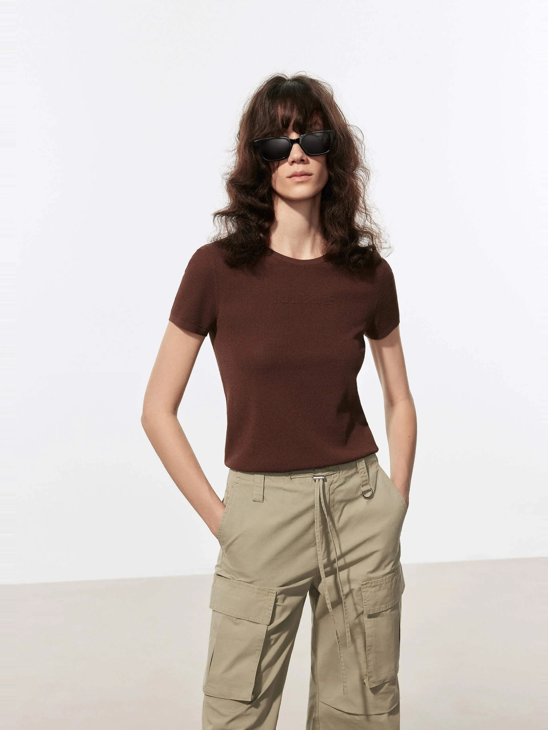 Crew Neck Knitted Top