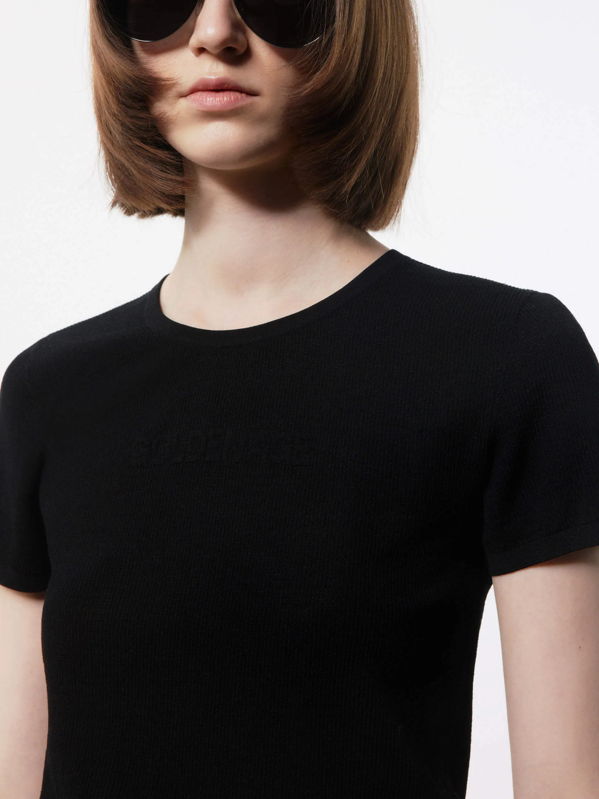 Crew Neck Knitted Top