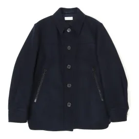 Dries Van Noten Quilted Wool Coat Size 46
