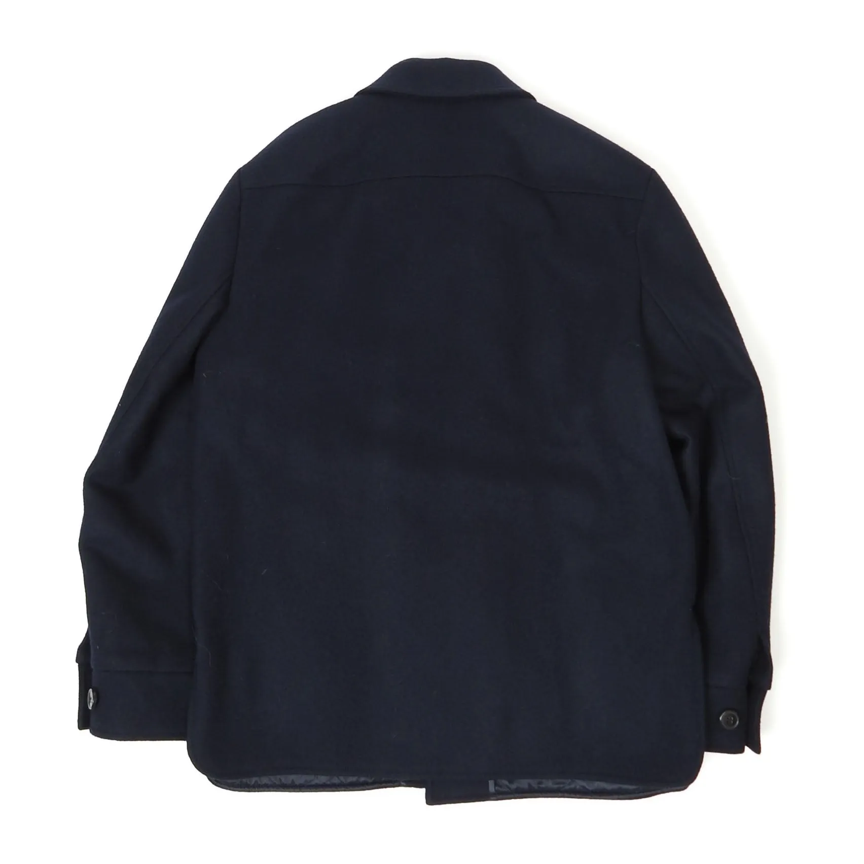 Dries Van Noten Quilted Wool Coat Size 46