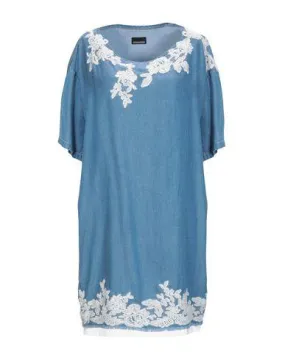 Ermanno Di Ermanno Scervino Women Short dress Blue 10 UK