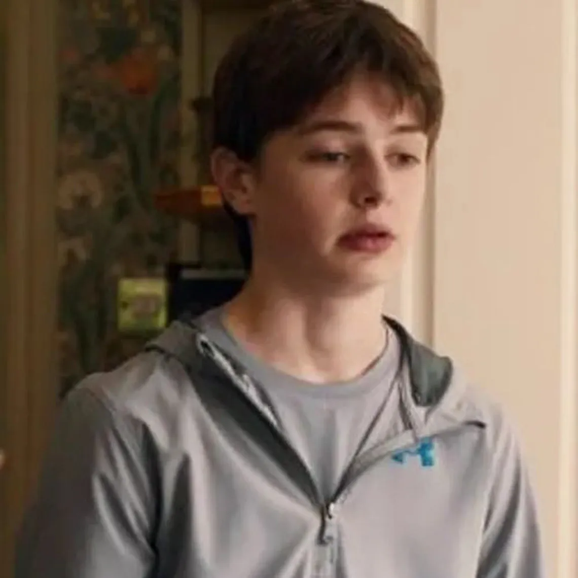Fool Me Once TV Series Daniel Burt Grey Pullover Jacket
