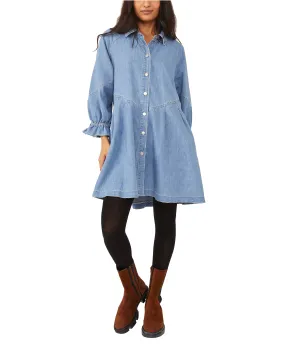 Free People Hannah Sunday Morning Denim Dress