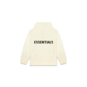 Hoodie Fear of God ESSENTIALS Knit Pullover Cream