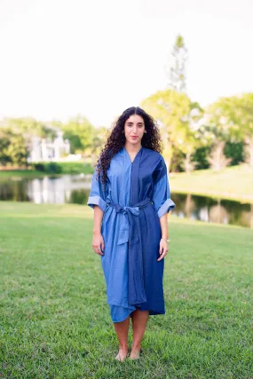 Keiko Dress - Denim Duo