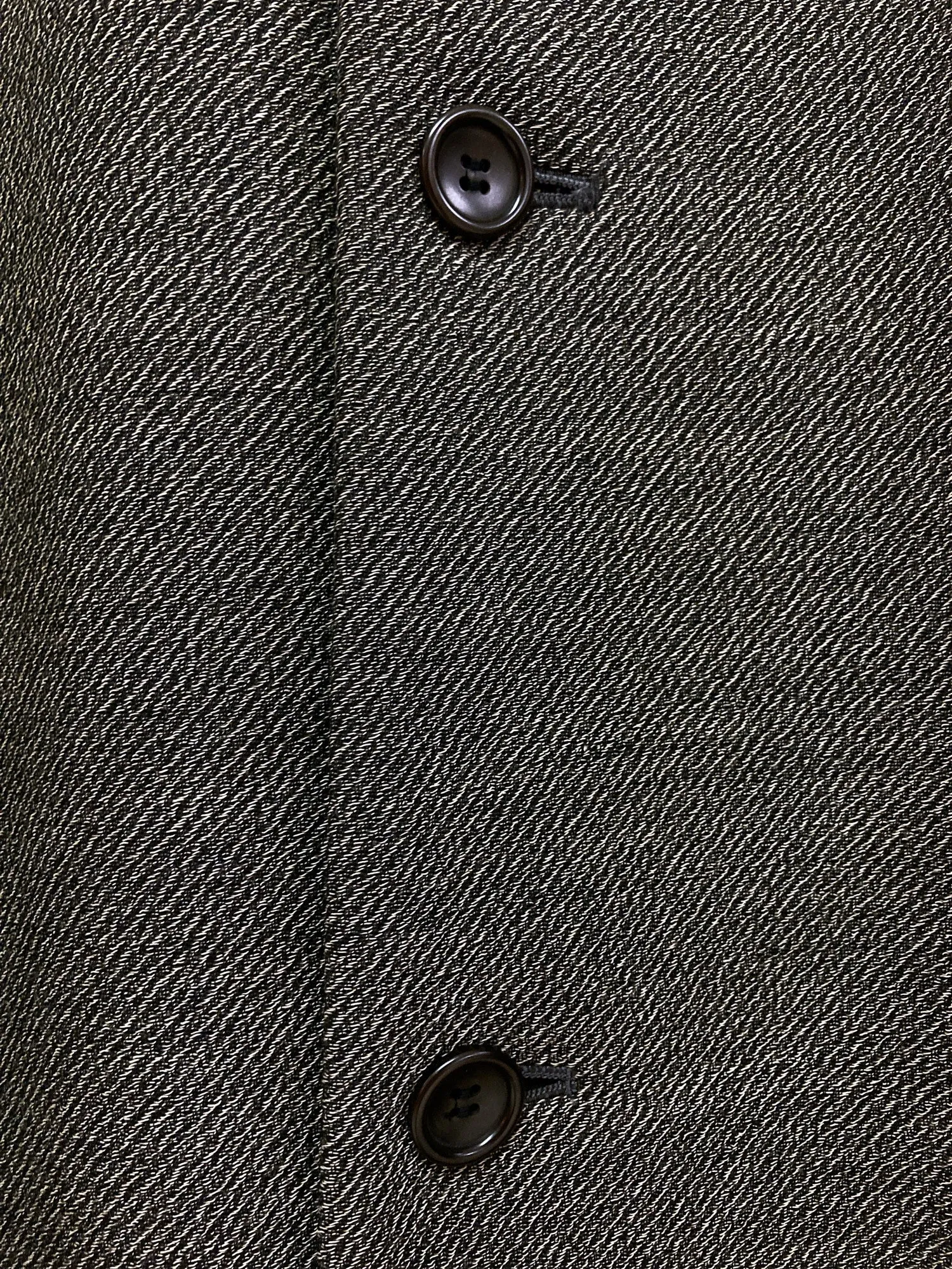 Kenzo Homme 1990s textured grey wool nylon mackintosh coat - mens 3 L M
