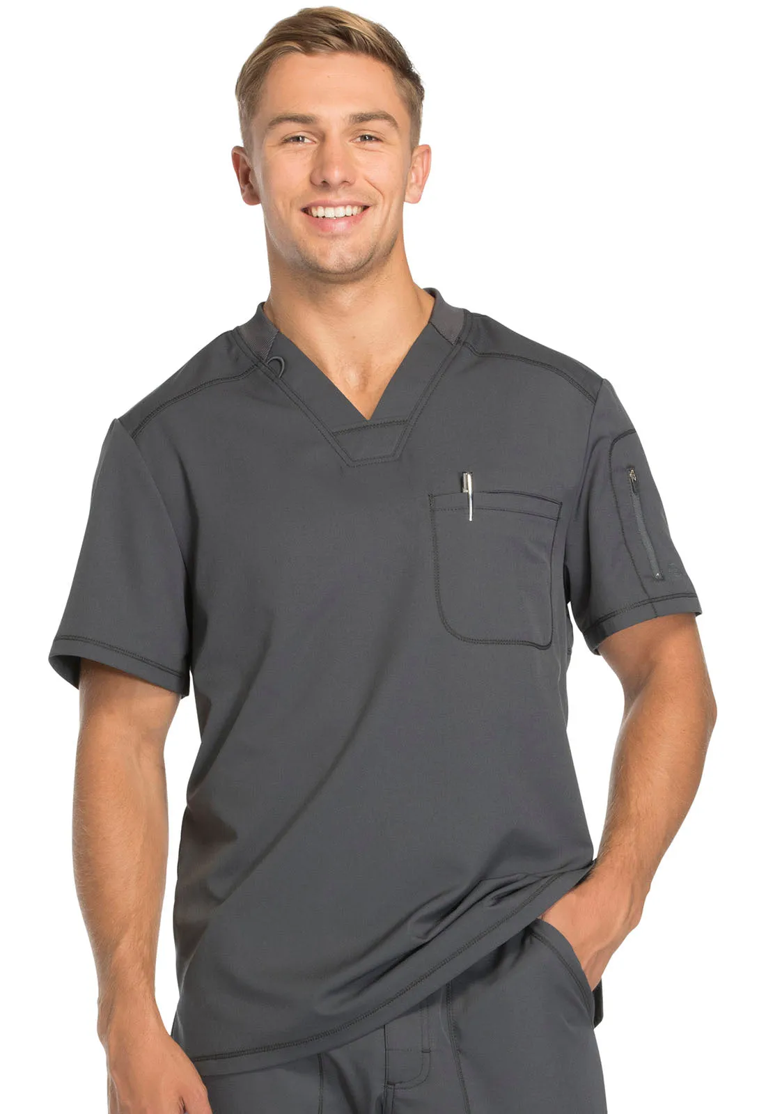Men's V-Neck Top by Dickies Dynamix