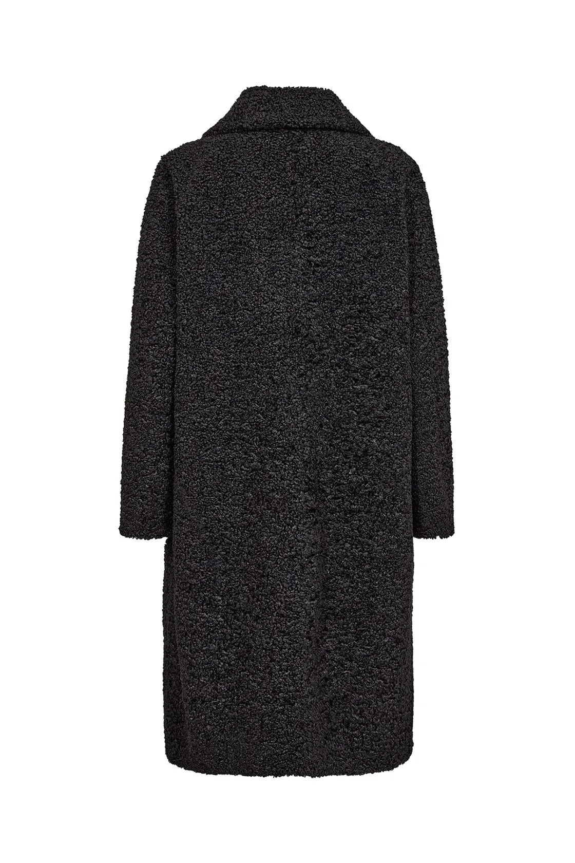 Mukite Teddy Coat - Black