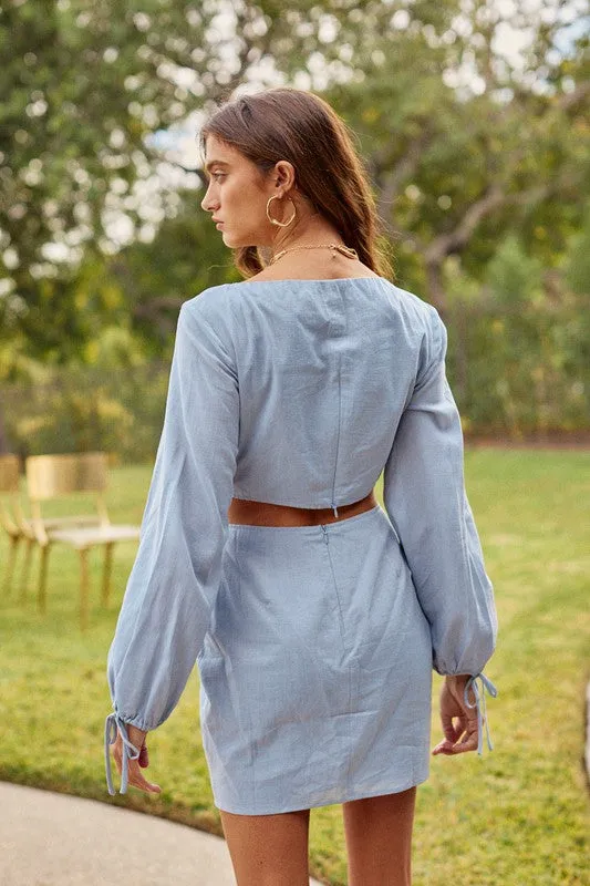 O Ring Mini Dress