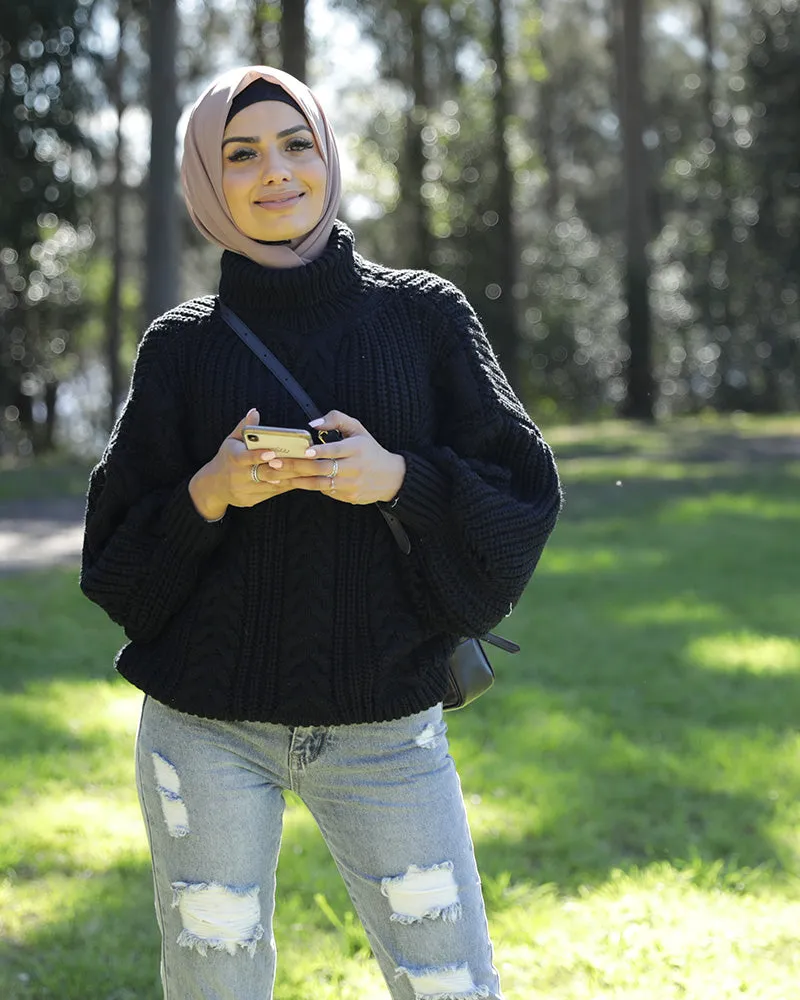 Oversize Cable Knit