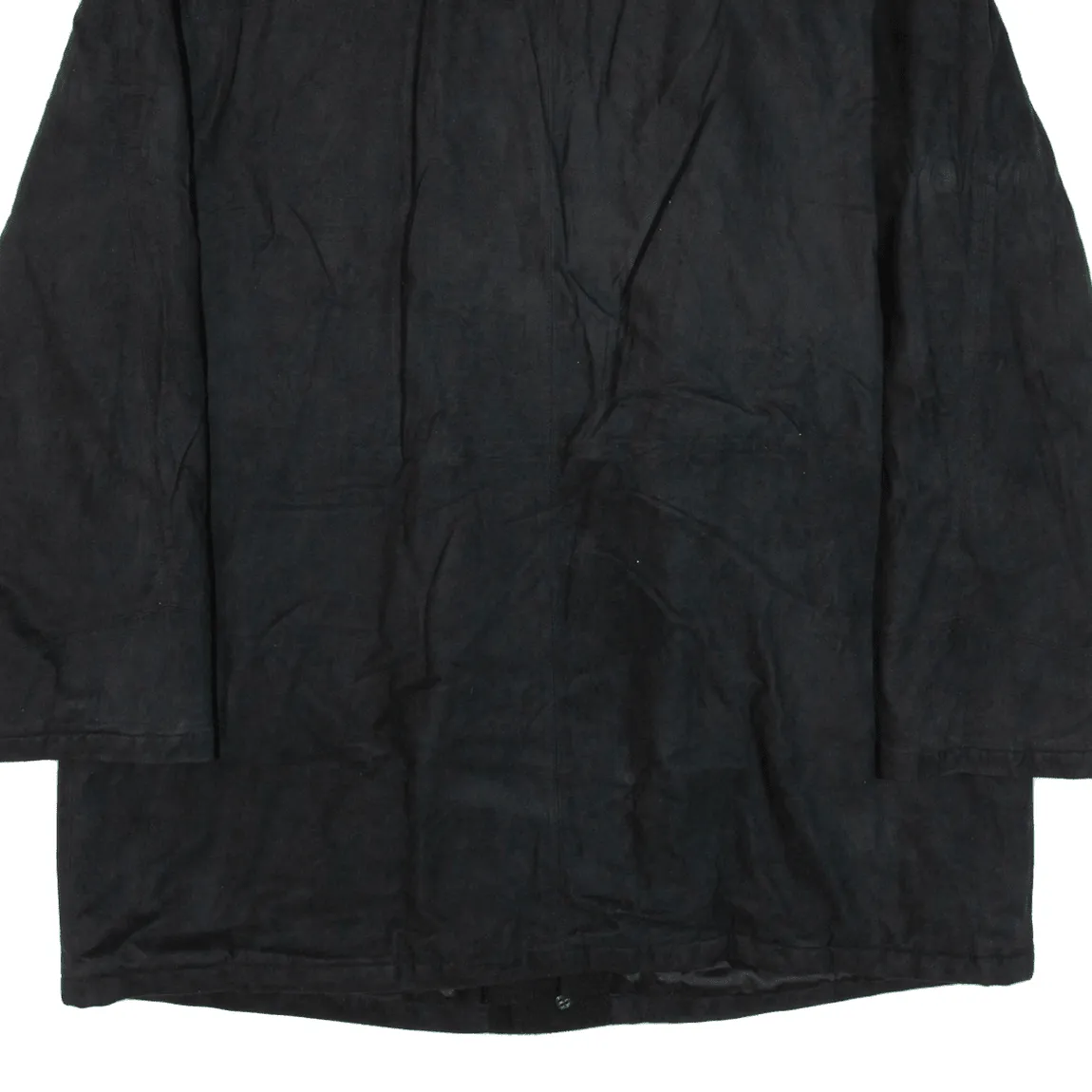 ROMAN ROTHSCHILD OF SWITZERLAND Quilted Lined Mens Coat Black 2XL