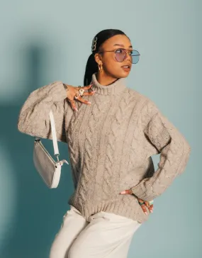 Vintage Valentino cable knit sweater